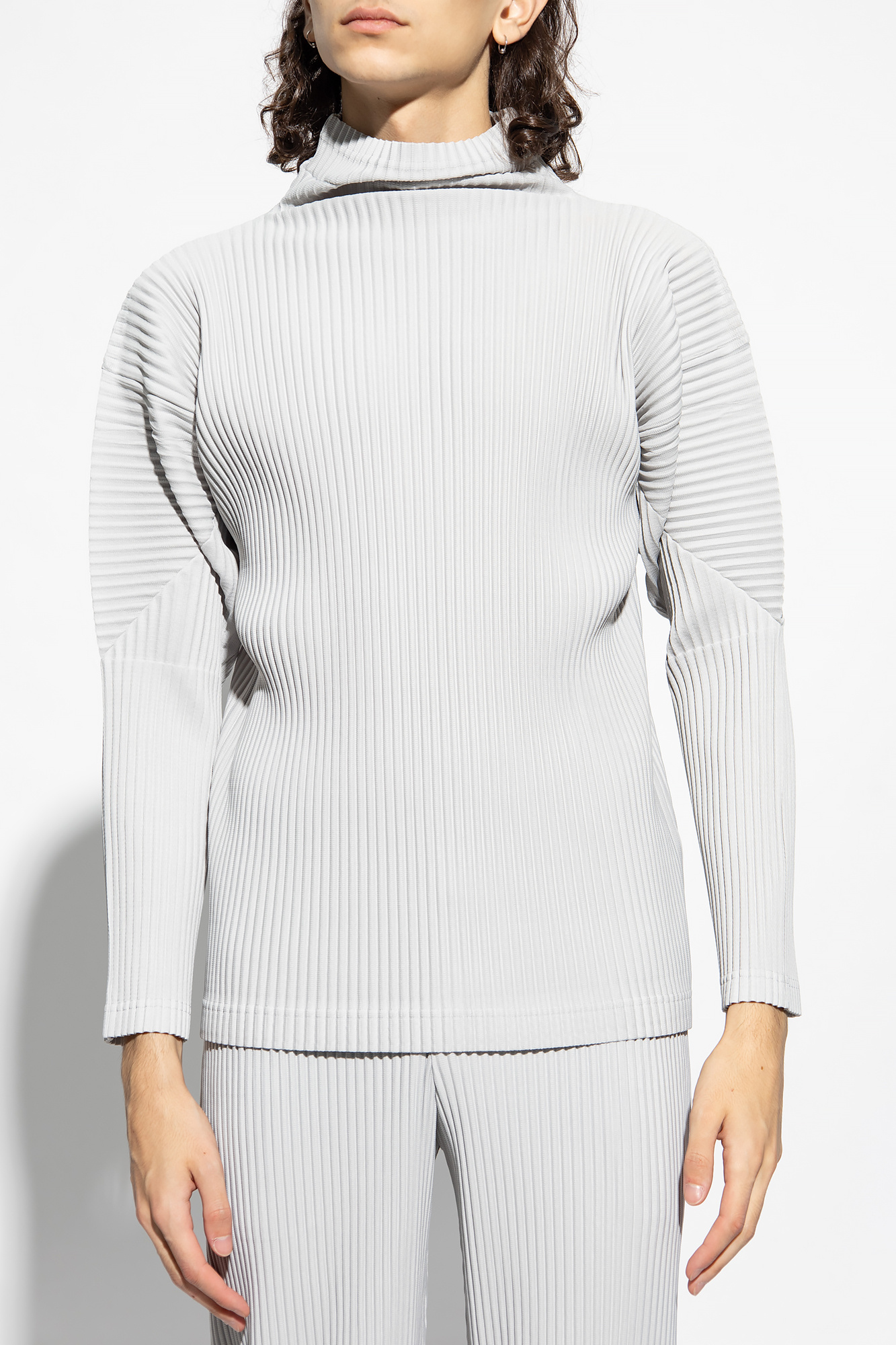 Homme Plisse horizon pleats ハイネックトップス Homme Plisse horizon pleats ハイネックトップス HOMME PLISSÉ